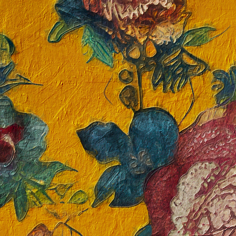Lama in Vintage art