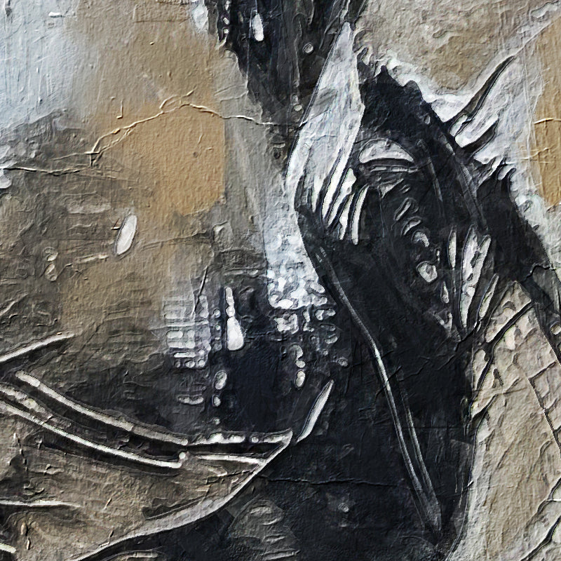 Olifant mixed media