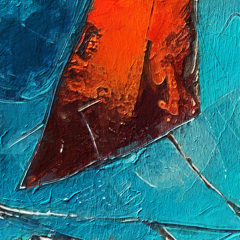 Segelboot-Gemälde II