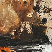 Abstrakt in Erdtönen