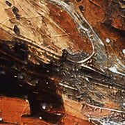Abstract met warme kleuren