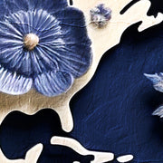 Karte - Welt - Delfter Blau