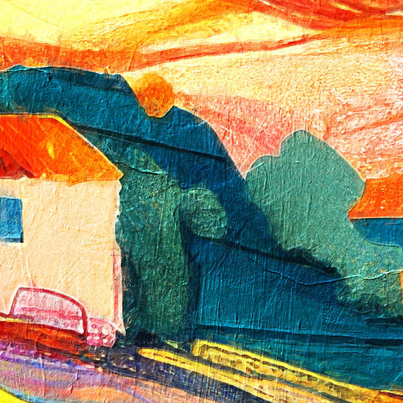 Landschap in kleur