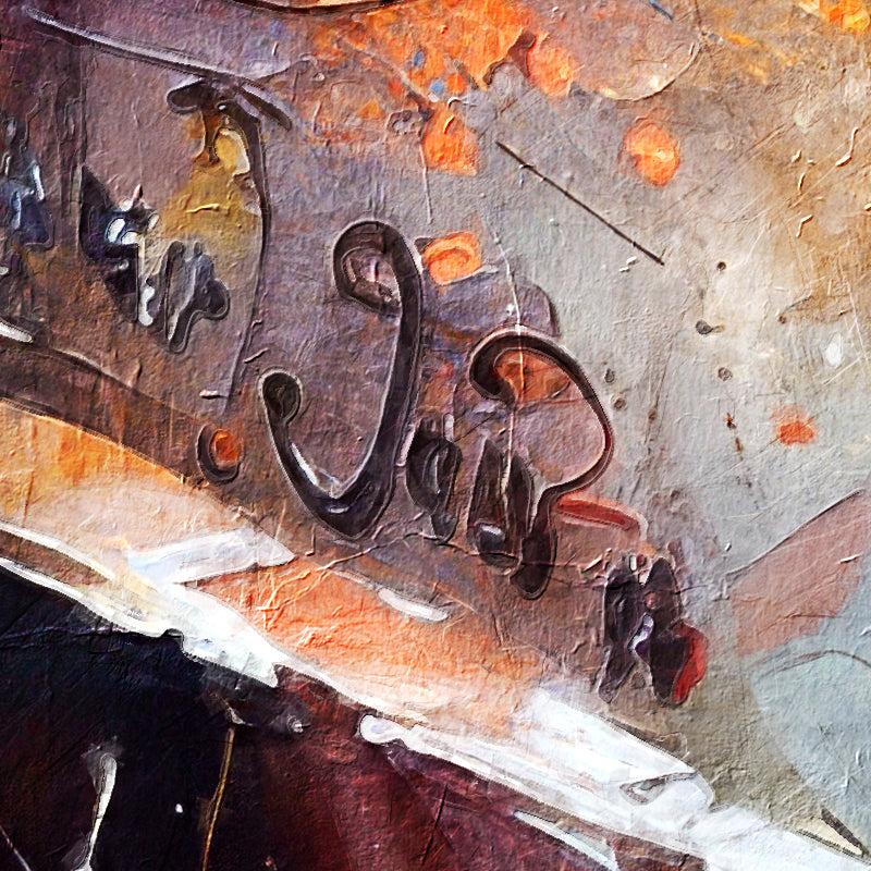 Café Terras schilderij