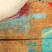 Vrouw in abstract