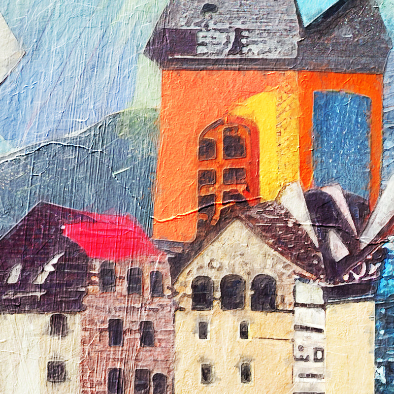Schilderij Düsseldorf