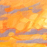 Sonnenuntergangsgemälde