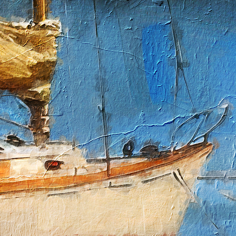 Segelschiff am Strand II