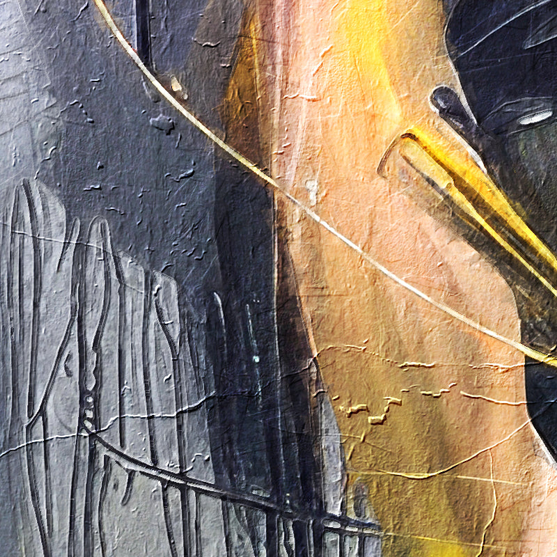 Vrouw in abstract