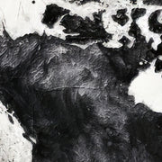 Weltkarte schwarz-weiß