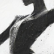 Ballerina schwarz-weiß