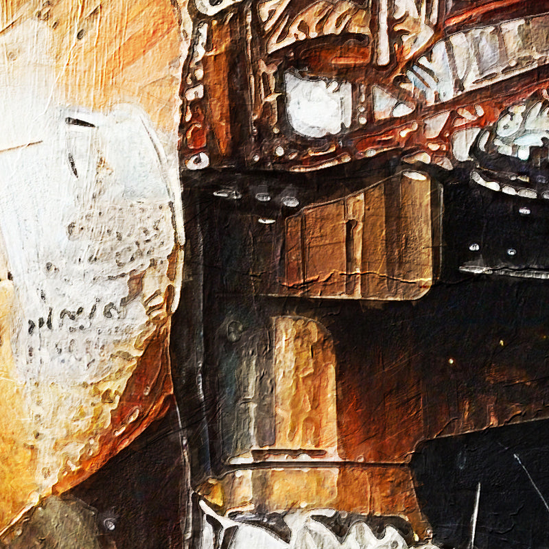 Abstrakte Farbkunst