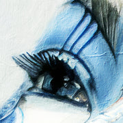 Dame in Delfter Blau