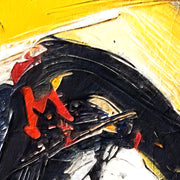 Paar im abstrakten Stil