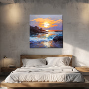 Sonnenuntergangsgemälde