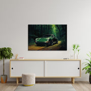 Groene Porsche