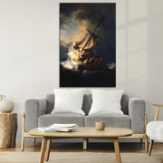 Christus in de storm op het meer van Galilea