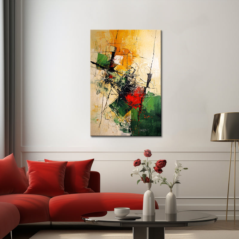 Wanddecoratie abstract II_