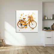Oranje fiets