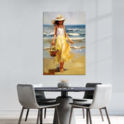 Lady on the beach
