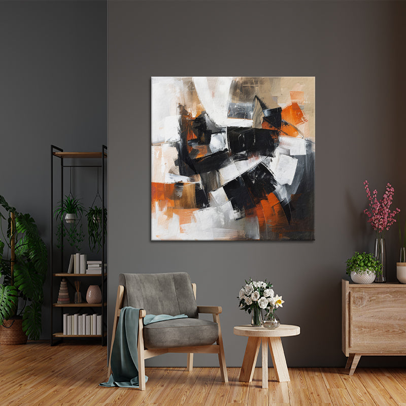Abstraktes Kunstgemälde
