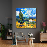 Landschap bij van Gogh