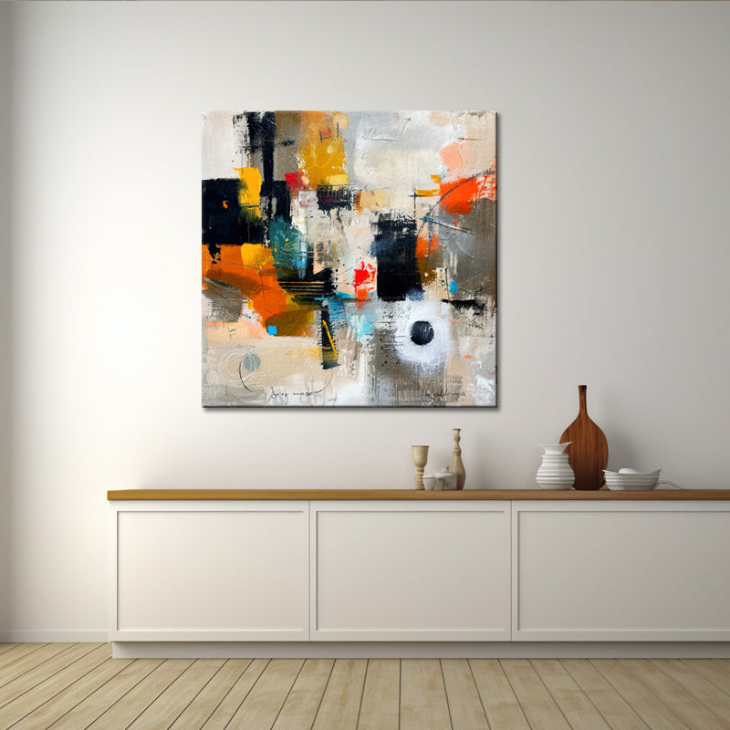 Abstraktes Kunstgemälde