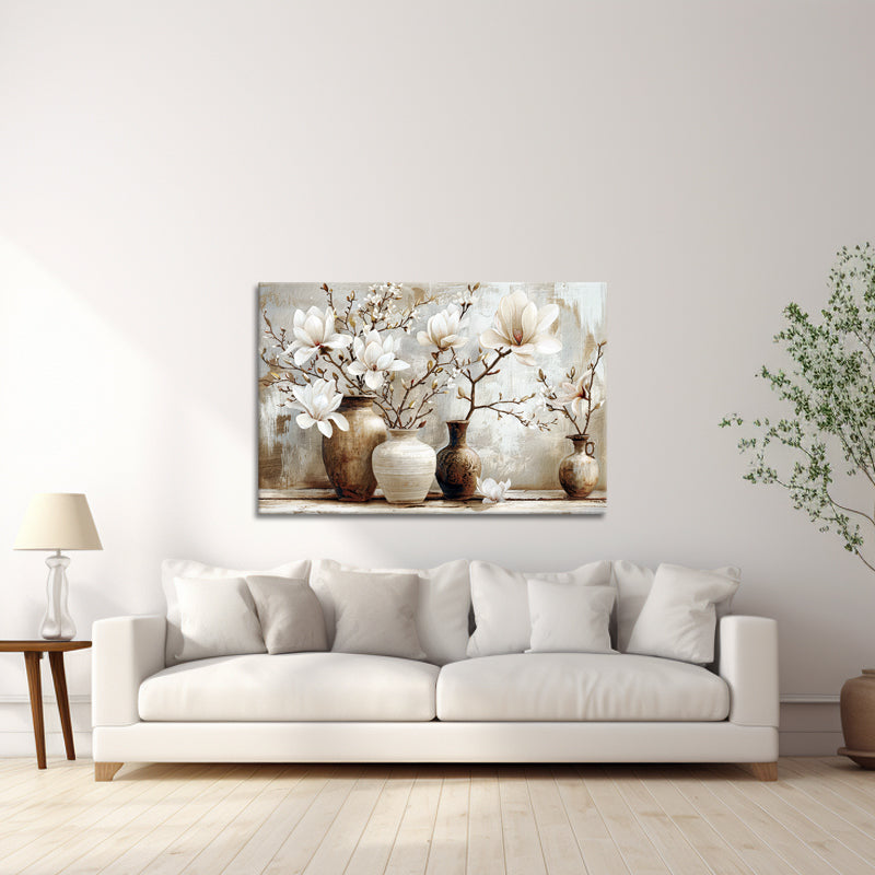 Blumen in Sepia