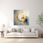 Abstract Circle Gold