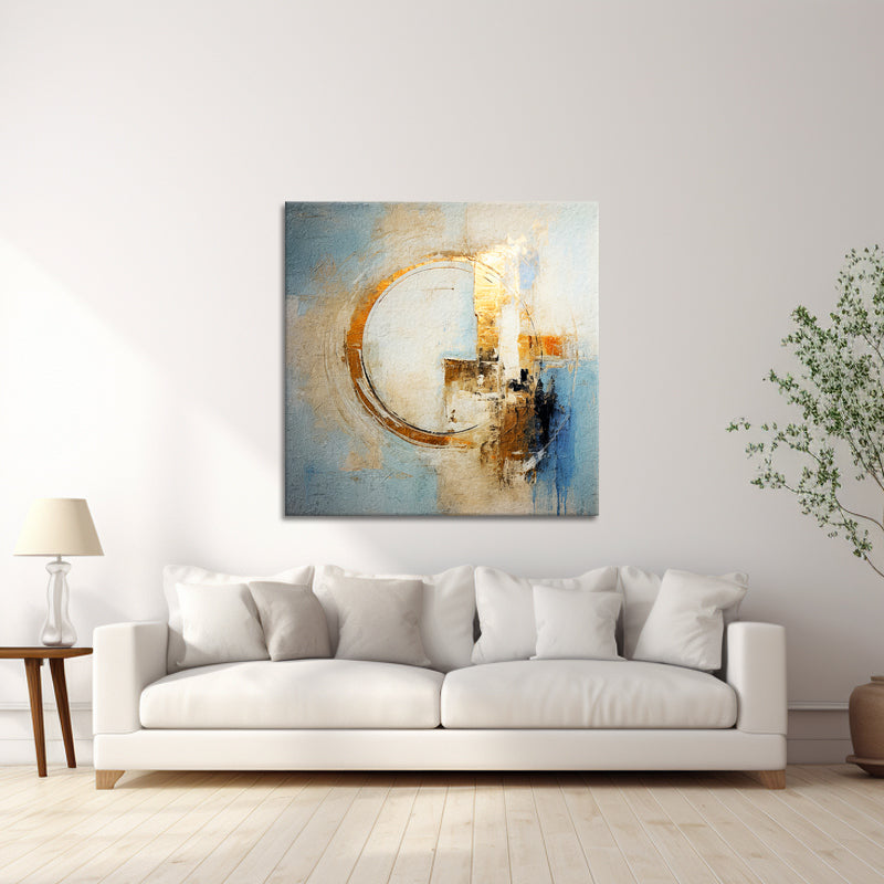 Abstract Circle Gold
