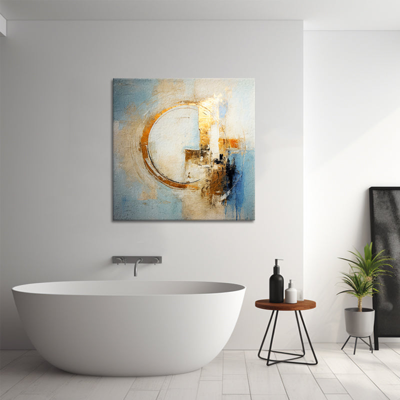 Abstract Circle Gold
