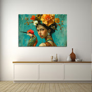 Vrouw met vogel II
