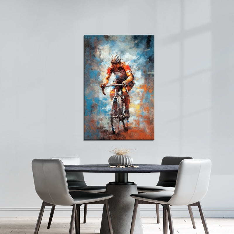 De Fietser schilderij
