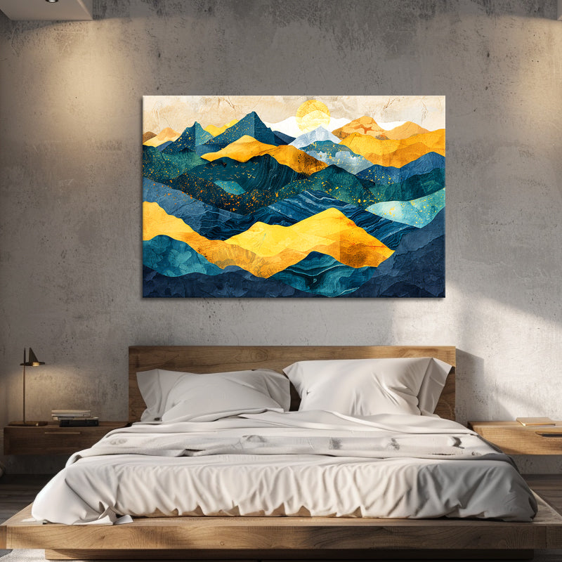 Abstrakte Landschaft