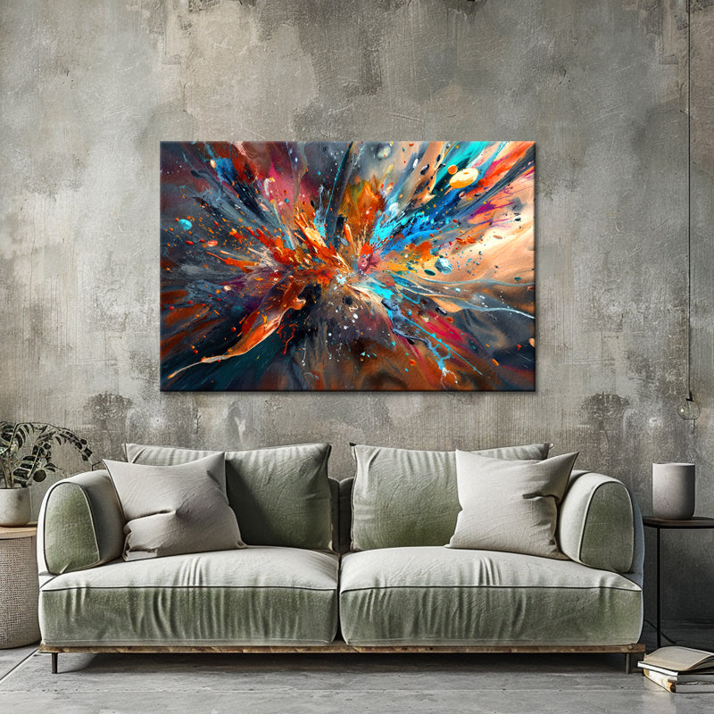 Het begin in abstract