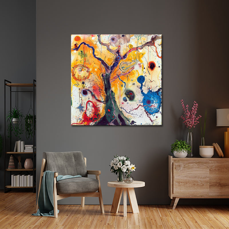 Abstract schilderij II