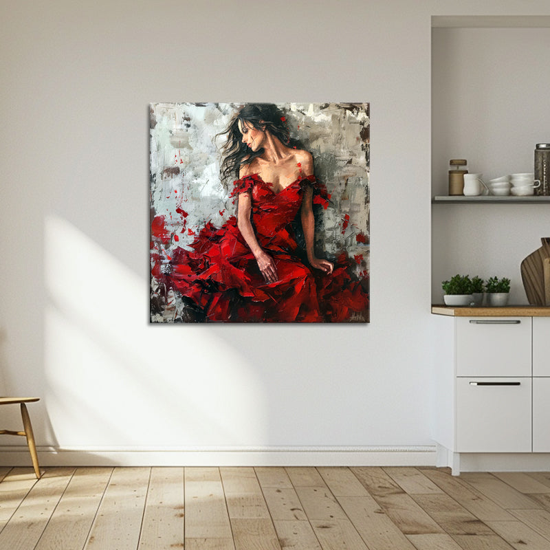 Flamenco schilderij