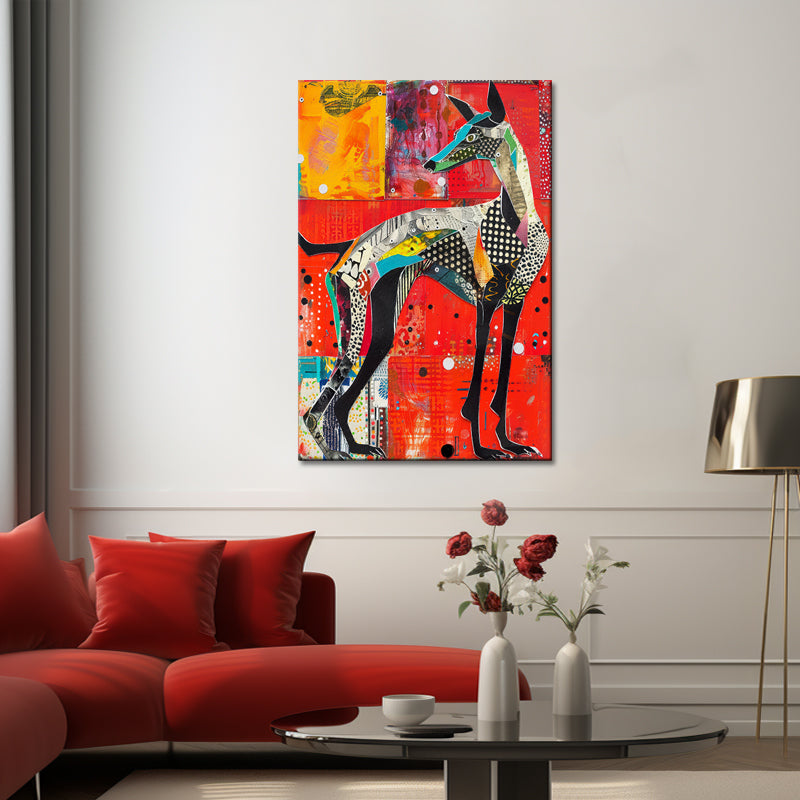 Hund Kubismus Kunst