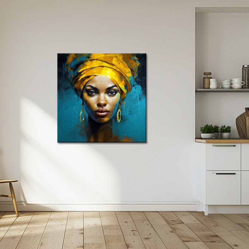 Gemälde Afrikanische Schönheit