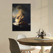 Christus in de storm op het meer van Galilea