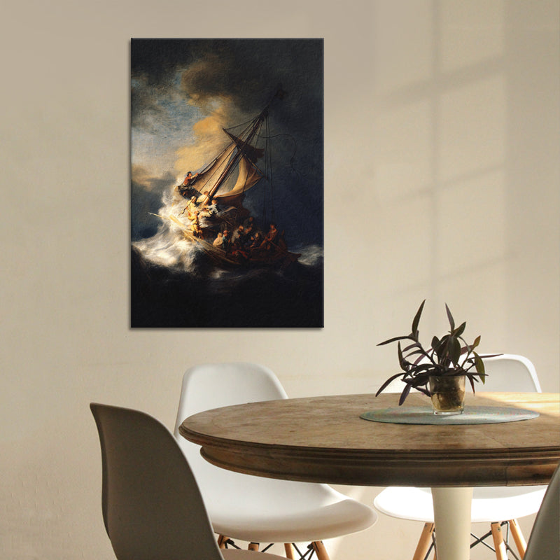 Christus in de storm op het meer van Galilea
