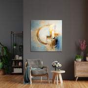 Abstract Circle Gold