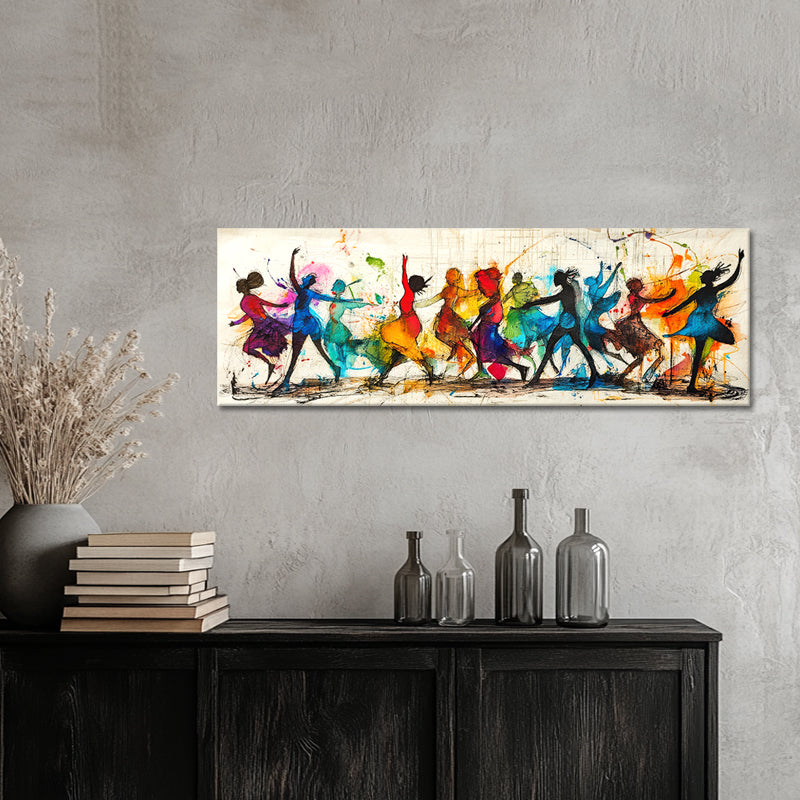 Schilderij danseressen