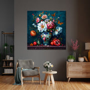 Prachtige bloemen schilderij