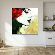 Vrouw in Watercolor