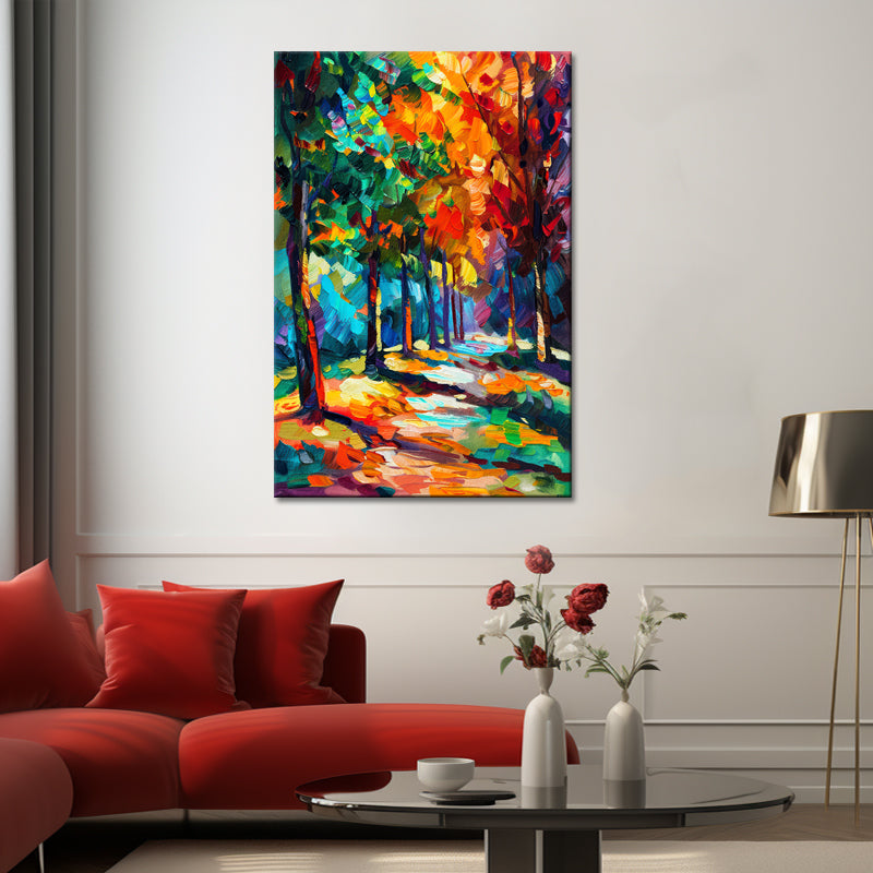 Farbiger Wald Art III
