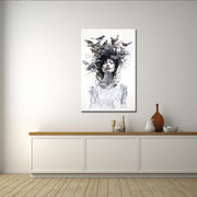 Vrouw Met Vogels Art