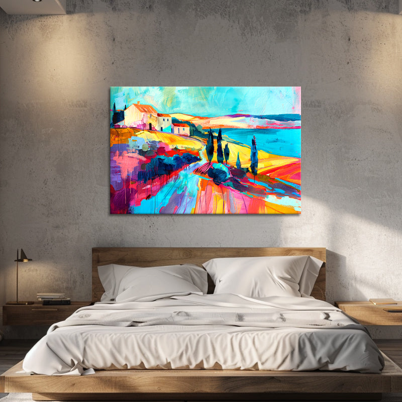 Landschap in kleur
