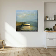 Boot schilderij stilleven