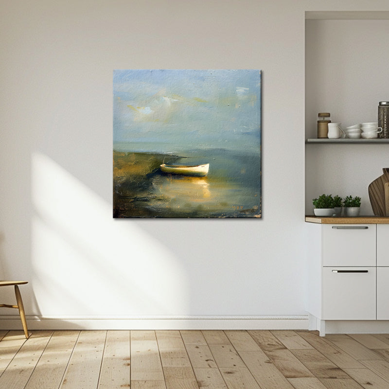 Boot schilderij stilleven